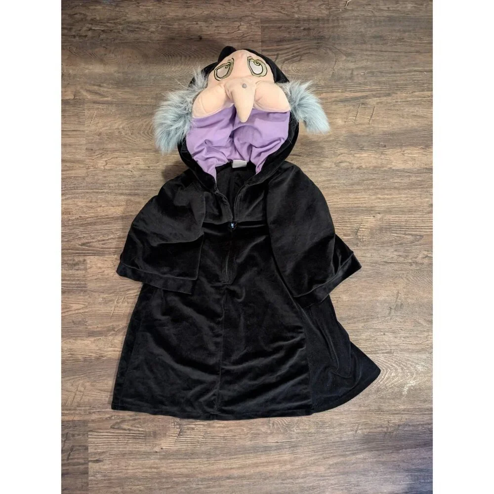 RARE Disney Catalog Snow White Plush Hump Back Hag Evil Queen Costume Size 2T